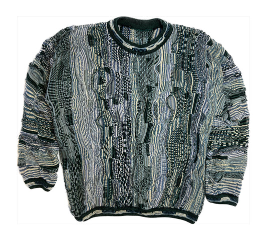 Vintage Coogi-style sweater